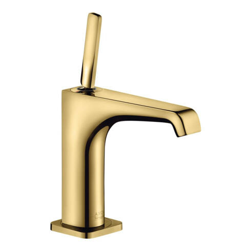 hansgrohe Mitigeur monocommande lavabo 130 Axor Citterio E A 143 mm, avec poignée à tige, tirette de vidage, chromé brillant