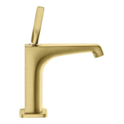 hansgrohe Mitigeur monocommande lavabo 130 Axor Citterio E A 143mm, avec poignée à broche, tirette de vidage, chromé brillant-5