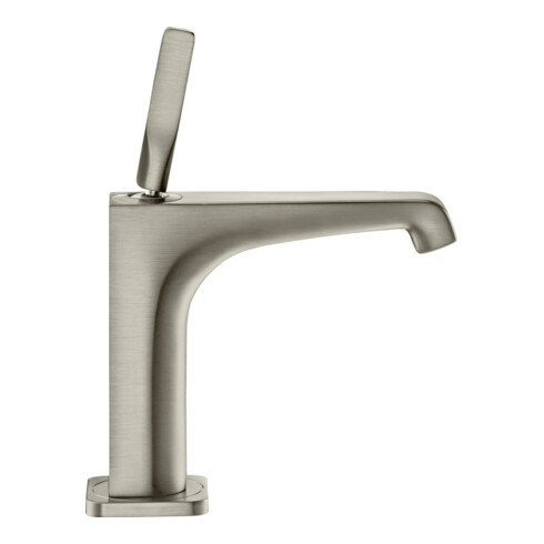 hansgrohe Mitigeur monocommande lavabo 130 Axor Citterio E A 143mm, avec poignée à goupille, tirette, chromé