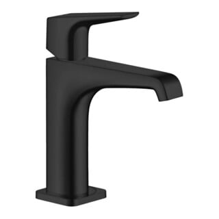 hansgrohe Mitigeur monocommande lavabo 130 Axor Citterio E A 143mm, m HG, sans garniture, mat noir