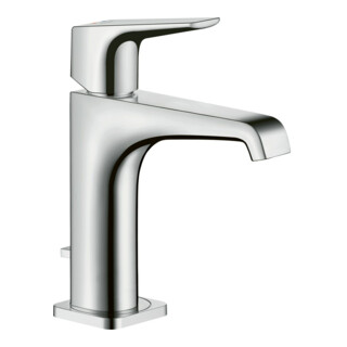 hansgrohe Mitigeur monocommande lavabo 130 Axor Citterio E, bec 143 mm, levier, tirette, chromé