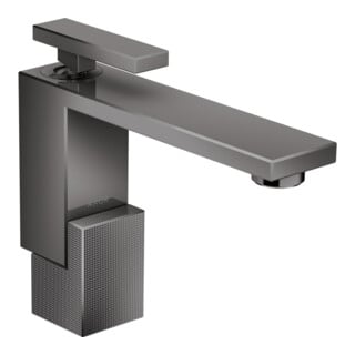 hansgrohe Mitigeur monocommande lavabo 130 Axor Edge, bec 160 mm, diamanté, poli bleu vc