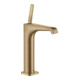 hansgrohe Mitigeur monocommande lavabo 190 Axor Citterio E A 143 mm, avec poignée à ergot, sans vidage, bronze-1