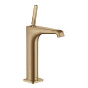 hansgrohe Mitigeur monocommande lavabo 190 Axor Citterio E A 143 mm, avec poignée à ergot, sans vidage, bronze
