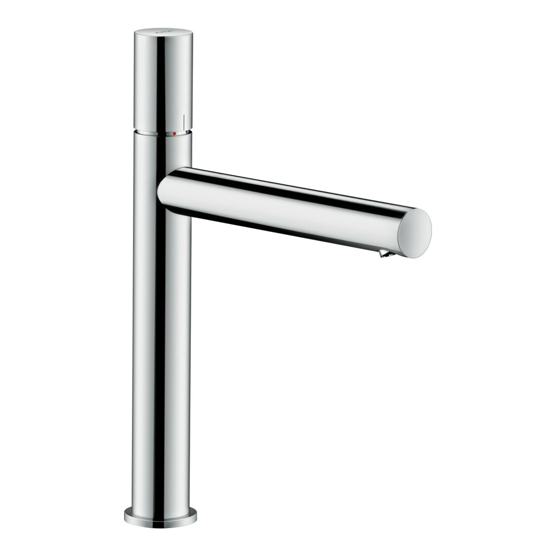 hansgrohe Mitigeur monocommande lavabo 200 Axor Uno A 198 mm, sans garniture de vidage, avec ZeroGr, chrome