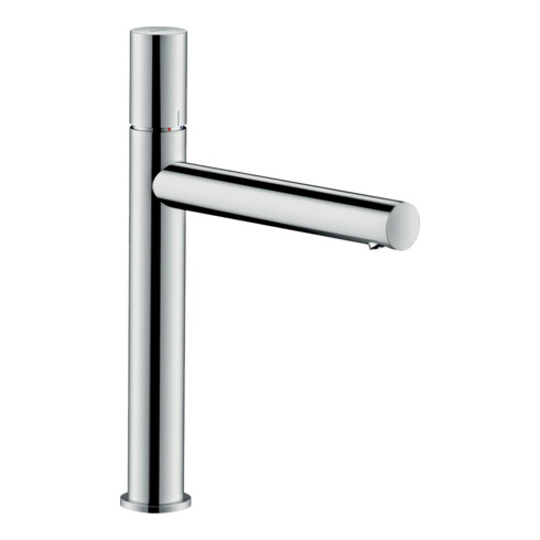 hansgrohe Mitigeur monocommande lavabo 200 Axor Uno A 198 mm, sans vidage, avec ZeroGrip, brossé