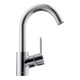 hansgrohe Mitigeur monocommande lavabo 200 Talis S avec bec pivotant, tirette, chrome-1