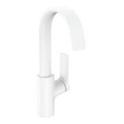 hansgrohe Mitigeur monocommande lavabo 210 Vivenis avec bec pivotant, sans vidage, blanc mat