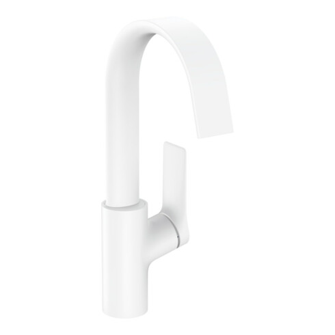hansgrohe Mitigeur monocommande lavabo 210 Vivenis avec bec pivotant, tirette, chrome-mat