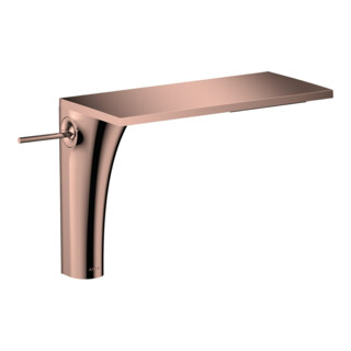 hansgrohe Mitigeur monocommande lavabo 220 Axor Massaud A 200mm, sans garniture, poli or rouge