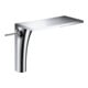 hansgrohe Mitigeur monocommande lavabo 220 Axor Massaud, bec 200 mm, vidage non verrouillable, chrome-1
