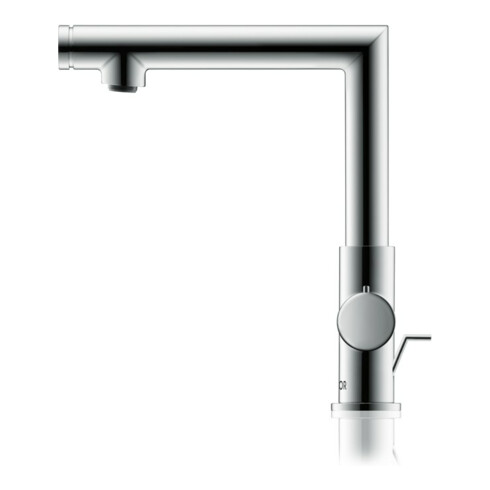 hansgrohe Mitigeur monocommande lavabo 220 Axor Uno Sel. Bec 160 mm, avec tirette, chrome