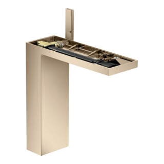 hansgrohe Mitigeur monocommande lavabo 230 Axor MyEdition A 196 mm, avec vidage, sans plaque, poli or rose