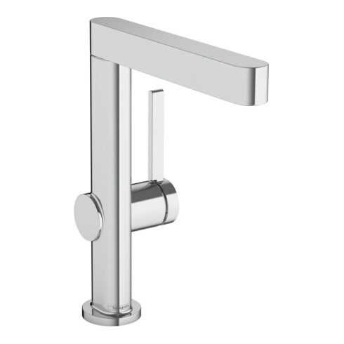 hansgrohe Mitigeur monocommande lavabo 230 Finoris avec bec pivotant, vidage push-open, chromé