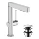 hansgrohe Mitigeur monocommande lavabo 230 Finoris m bec extractible 2jets, vidage push-open, chromé-3