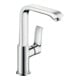 hansgrohe Mitigeur monocommande lavabo 230 Metris avec garniture push-open, bec pivotant, chrome-1