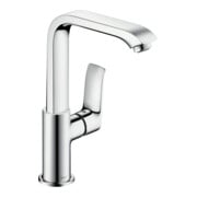 hansgrohe Mitigeur monocommande lavabo 230 Metris avec garniture push-open, bec pivotant, chrome