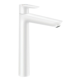 hansgrohe Mitigeur monocommande lavabo 240 Talis E avec vidage à tirette, blanc mat
