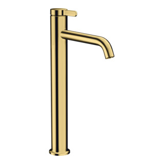 hansgrohe Mitigeur monocommande lavabo 260 Axor One A 180mm, sans garniture, opt. or poli
