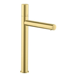 hansgrohe Mitigeur monocommande lavabo 260 Axor Uno A 198 mm, sans vidage, avec Zerogr, brossé