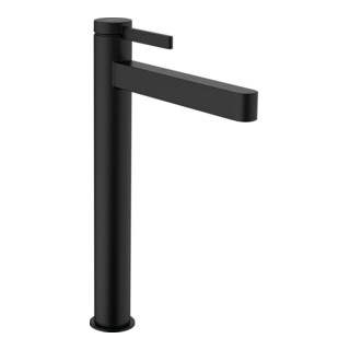 hansgrohe Mitigeur monocommande lavabo 260 Finoris avec vidage à pression, noir mat