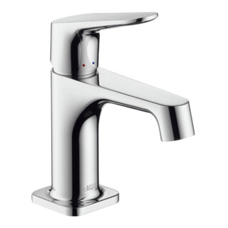 hansgrohe Mitigeur monocommande lavabo 70 Axor Citterio M A 104 mm, avec tirette, pour HWB, chrome