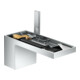 hansgrohe Mitigeur monocommande lavabo 70 Axor MyEdition A 151 mm, avec vidage poussoir, sans plaque, chrome-2