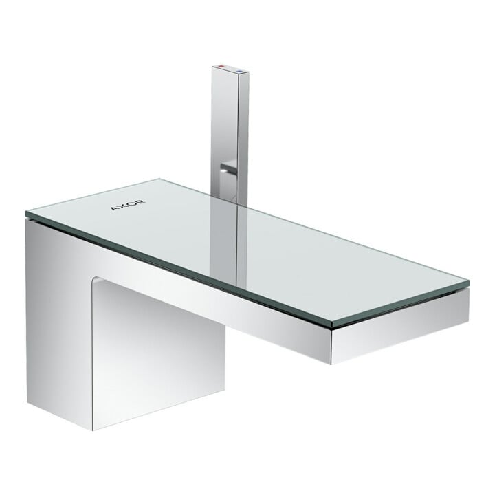 hansgrohe Mitigeur monocommande lavabo 70 Axor MyEdition A 151 mm, avec vidage poussoir, sans plaque, chrome