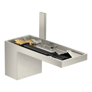 hansgrohe Mitigeur monocommande lavabo 70 Axor MyEdition A 151 mm, avec vidage poussoir, sans plaque, chromé