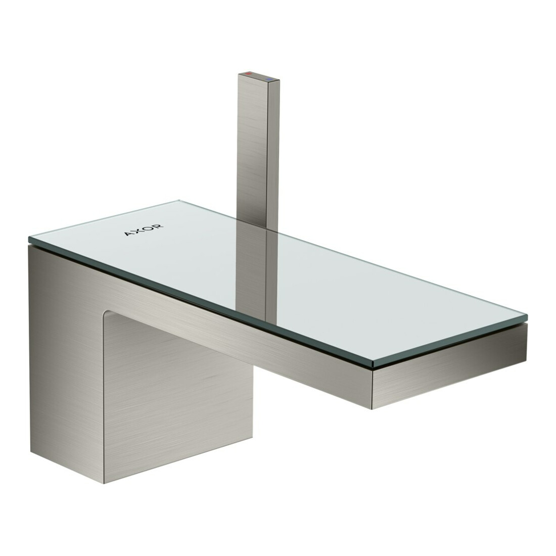 hansgrohe Mitigeur monocommande lavabo 70 Axor MyEdition A 151 mm, avec vidage poussoir, sans plaque, chromé