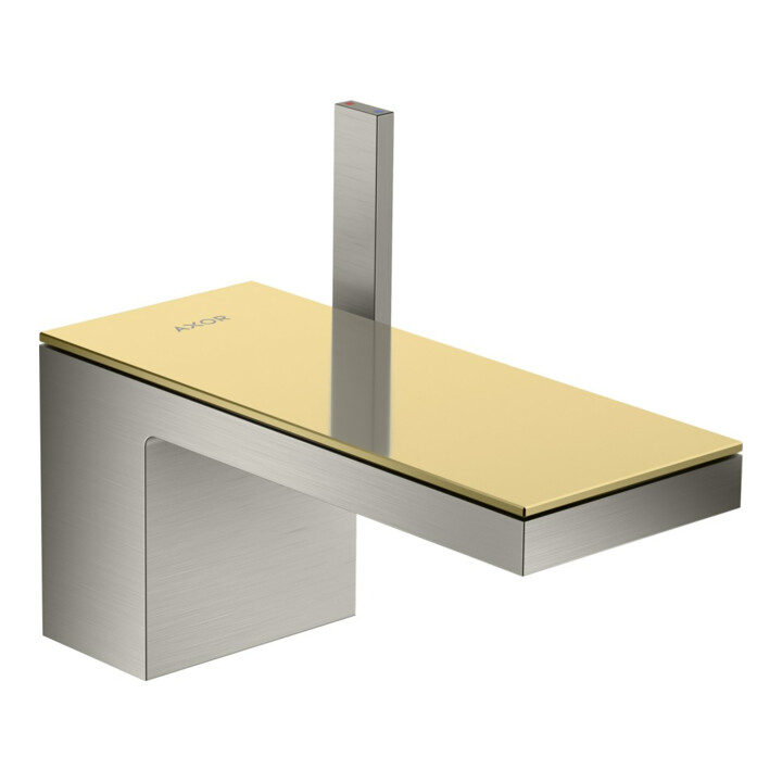 hansgrohe Mitigeur monocommande lavabo 70 Axor MyEdition A 151 mm, avec vidage poussoir, sans plaque, chromé