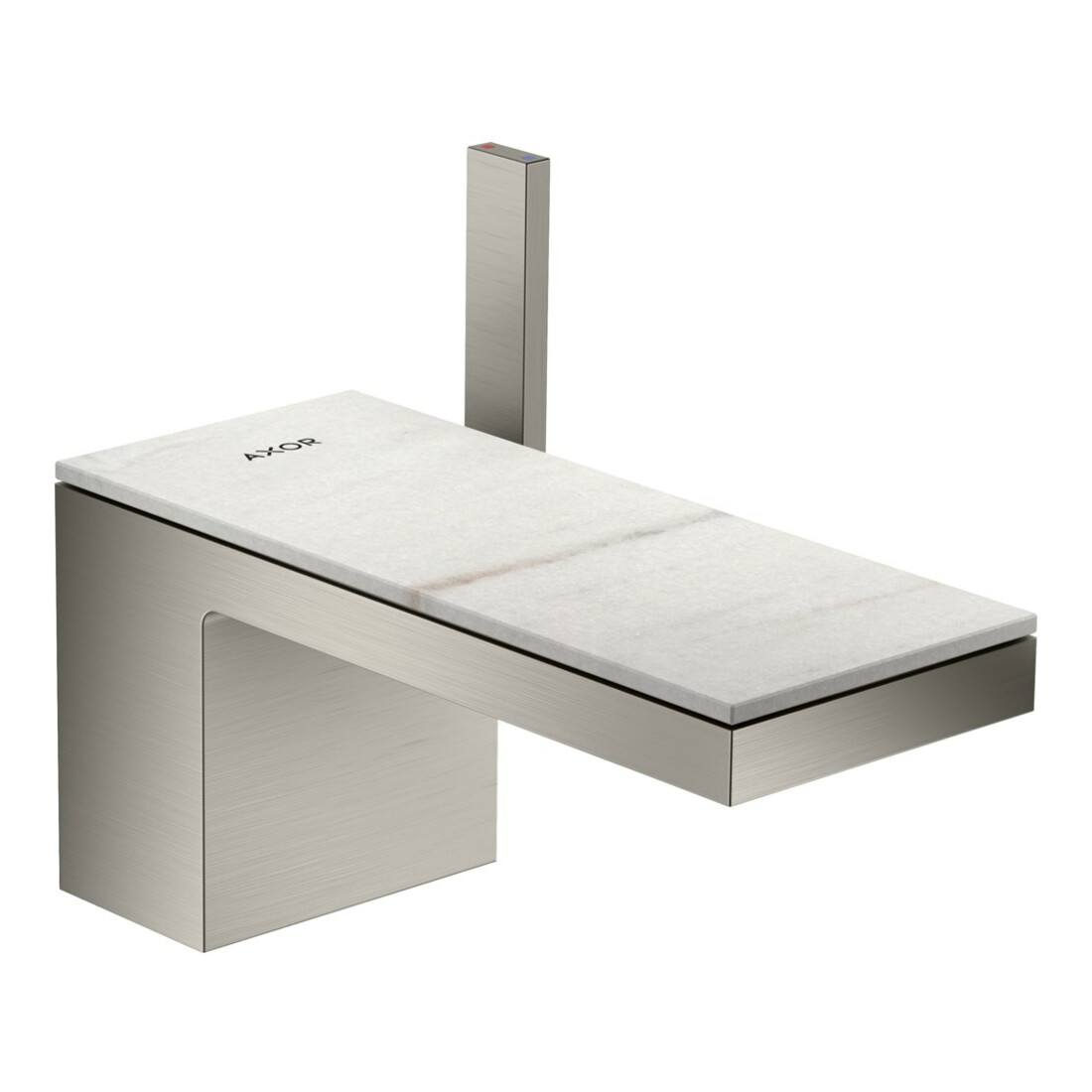 hansgrohe Mitigeur monocommande lavabo 70 Axor MyEdition A 151 mm, avec vidage poussoir, sans plaque, chromé
