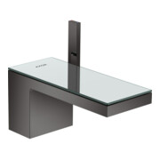 hansgrohe Mitigeur monocommande lavabo 70 Axor MyEdition A 151 mm, avec vidage poussoir, sans plaque, chromé mat bleu-5