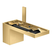hansgrohe Mitigeur monocommande lavabo 70 Axor MyEdition A 151 mm, avec vidage poussoir, sans plaque, finition or optique