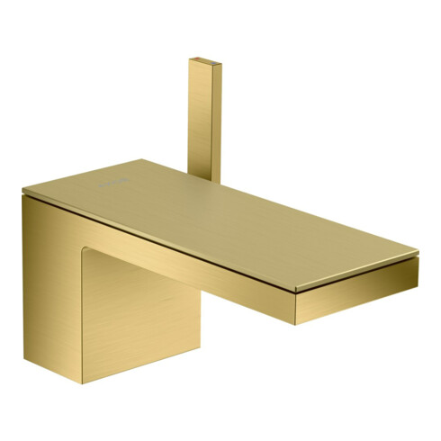 hansgrohe Mitigeur monocommande lavabo 70 Axor MyEdition A 151 mm, avec vidage poussoir, sans plaque, finition or optique