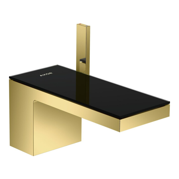 hansgrohe Mitigeur monocommande lavabo 70 Axor MyEdition A 151 mm, avec vidage poussoir, sans plaque, finition or optique