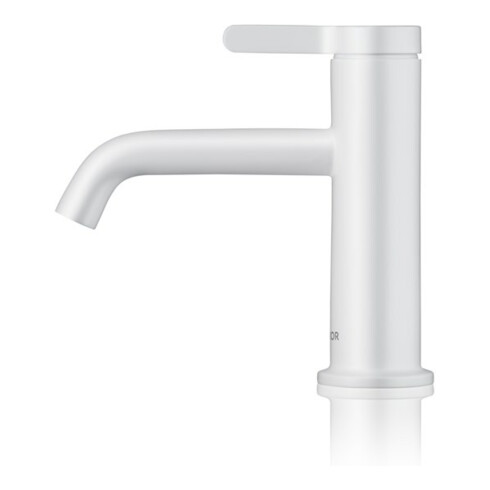 hansgrohe Mitigeur monocommande lavabo 70 Axor One A 130mm, vidage libre, blanc mat