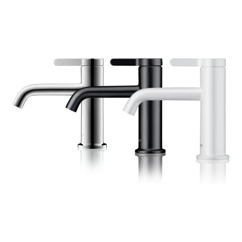 hansgrohe Mitigeur monocommande lavabo 70 Axor One, bec 130 mm, garniture vidage non verrouillable, chrome