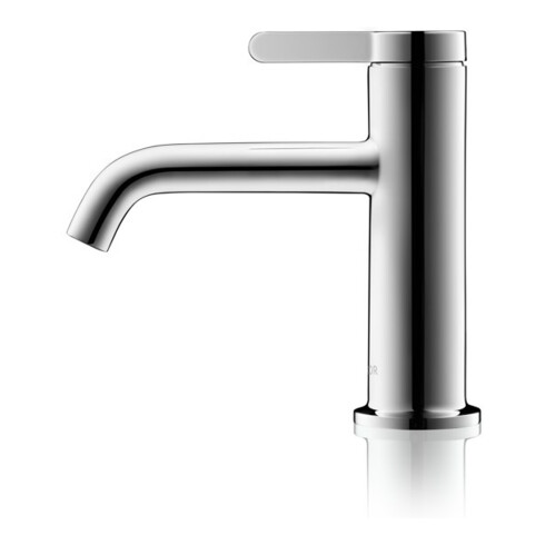 hansgrohe Mitigeur monocommande lavabo 70 Axor One, bec 130 mm, garniture vidage non verrouillable, chrome