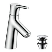 hansgrohe Mitigeur monocommande lavabo 80 Talis S avec vidage à clapet, chrome-4