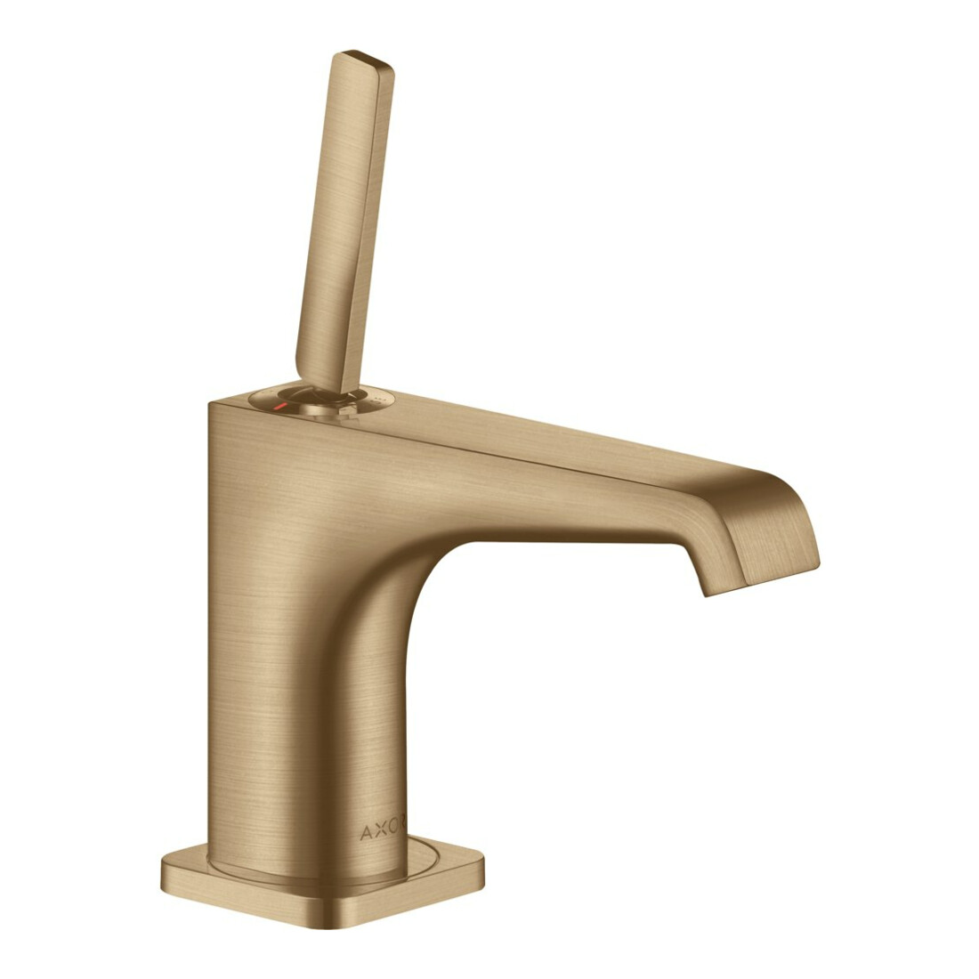 hansgrohe Mitigeur monocommande lavabo 90 Axor Citterio E A 135mm, avec poignée à tige, sans vidage, bronze