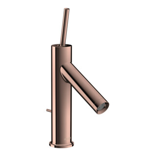 hansgrohe Mitigeur monocommande lavabo 90 Axor Starck A 112mm, avec poignée à broche, avec tirette, chromé