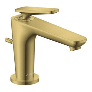 hansgrohe Mitigeur monocommande lavabo Axor Citterio C CoolSt o S, chromé, A 128mm, tirette de vidage incl.