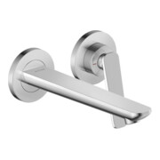 hansgrohe Mitigeur monocommande lavabo Axor Citterio C o struct., chromé, encastré mural, bec 193 mm