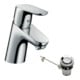 hansgrohe Mitigeur monocommande lavabo Focus 70 ND, f off WW-Bere, avec vidage à tirette, chromé