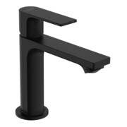 hansgrohe Mitigeur monocommande lavabo Rebris E 110 m avec vidage à tige, noir mat