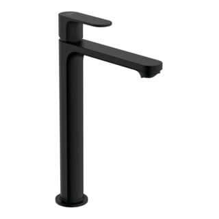 hansgrohe Mitigeur monocommande lavabo Rebris S 240 CoolSt avec vidage à tige, noir mat