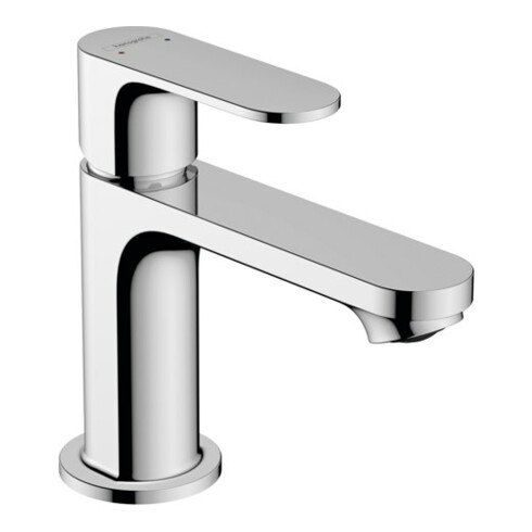 hansgrohe Mitigeur monocommande lavabo Rebris S 80 avec vidage à tirette, chrome