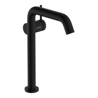 hansgrohe Mitigeur monocommande lavabo Tecturis S F A 240 mm, avec vidage push-open, mat noir