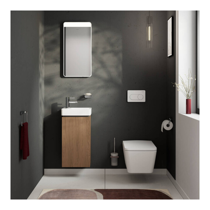 hansgrohe Mitigeur monocommande lavabo Zesis S, bec 105 mm, sans garniture, chrome